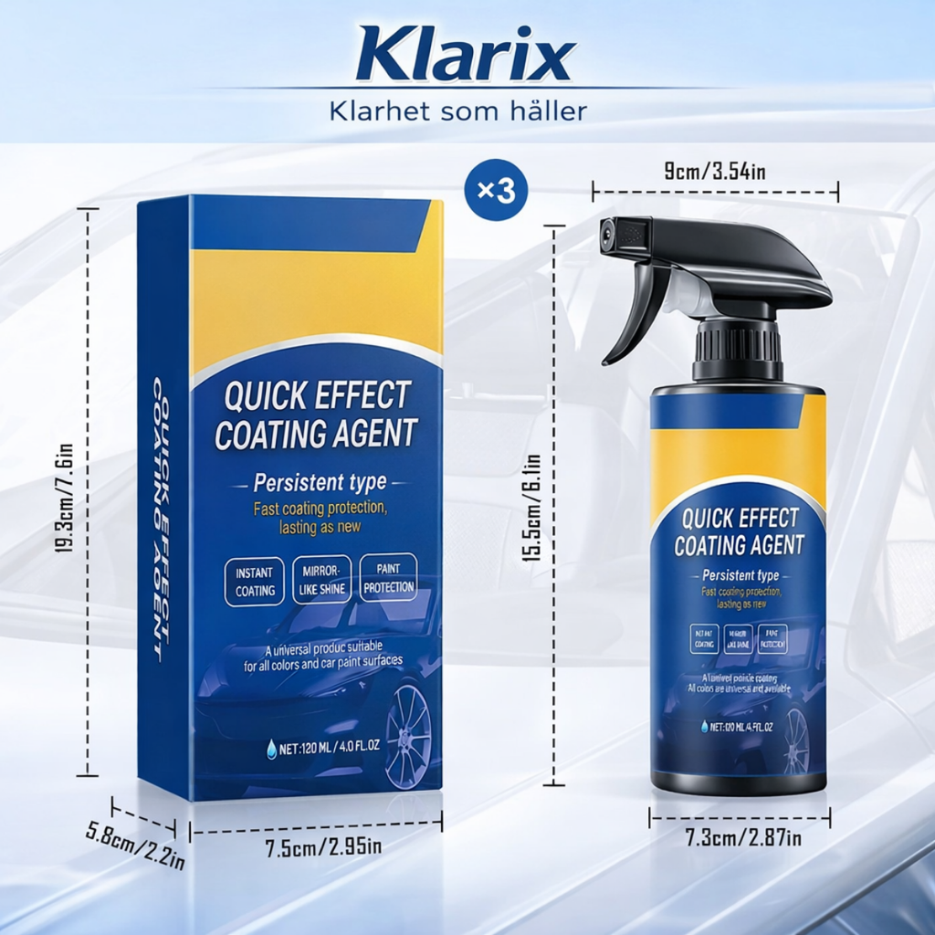 Klarix ClearDrive - Få klarare rutor på sekunder