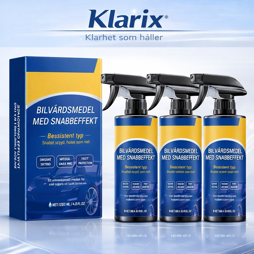 Klarix ClearDrive - Få klarare rutor på sekunder